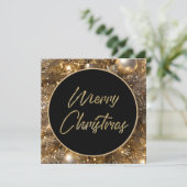 Golden Sparkle Weihnachten (Stehend Vorderseite)