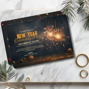 Golden Sparklers & Festivals Ristorante La Lanchet Einladung