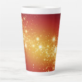 Golden Sparkling Stars Milchtasse (Vorderseite)