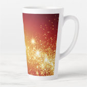 Golden Sparkling Stars Milchtasse (Rechts)