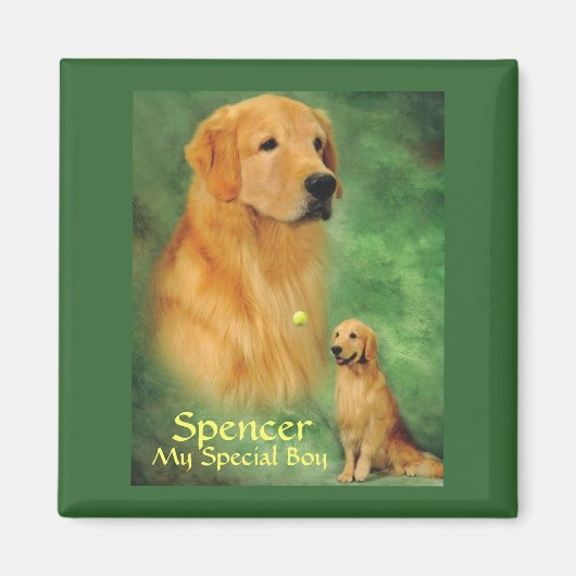 Golden Spencer Magnet (Vorne)