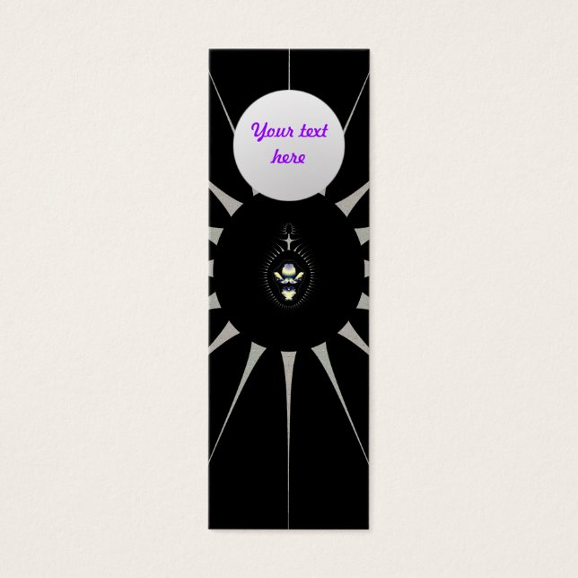 Golden Spider Custom Lesezeichen (Vorderseite)
