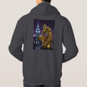**"Golden Spider Man: NYC Nights"*** Hoodie (Rückseite)