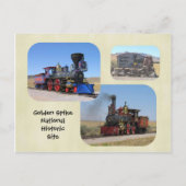 Golden Spike National Postkarte (Vorderseite)