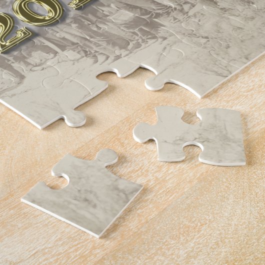 Golden Spike Transcontinental Eisenbahn Sesquincen Puzzle (Seite)