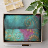 Golden Spiral Decoupage Seidenpapier (Geschenk)