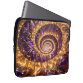 Golden Spiral Dreamscape Laptopschutzhülle (Vorne Rechts)