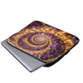 Golden Spiral Dreamscape Laptopschutzhülle (Vorne Knopf)