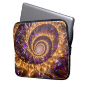 Golden Spiral Dreamscape Laptopschutzhülle (Vorderseite Links)