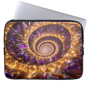 Golden Spiral Dreamscape Laptopschutzhülle