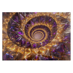 Golden Spiral Dreamscape Schneidebrett