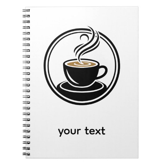 Golden Spiral in Darkness – Minimalist  Design Notizblock (Vorderseite)