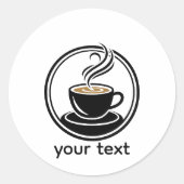 Golden Spiral in Darkness – Minimalist  Design Runder Aufkleber (Vorderseite)