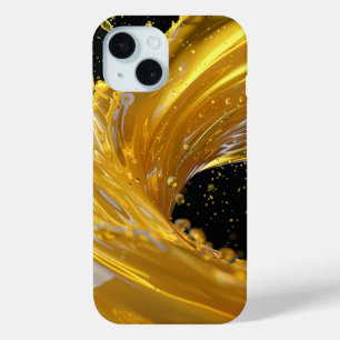 Golden Splash Dynamics Hülle für iPhone