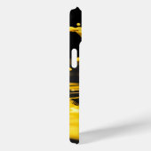 Golden Splash Dynamics iPhone Case (Rückseite / Rechts)