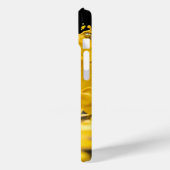 Golden Splash Dynamics iPhone Case (Rückseite / Links)