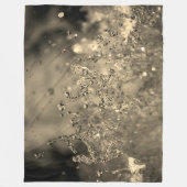Golden Splash Fleecedecke (Vorderseite)