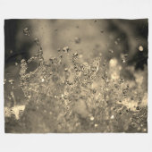 Golden Splash Fleecedecke (Vorderseite (Horizontal))