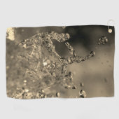 Golden Splash Golfhandtuch (Horizontal)