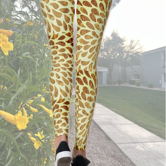 Golden Splash Leggings