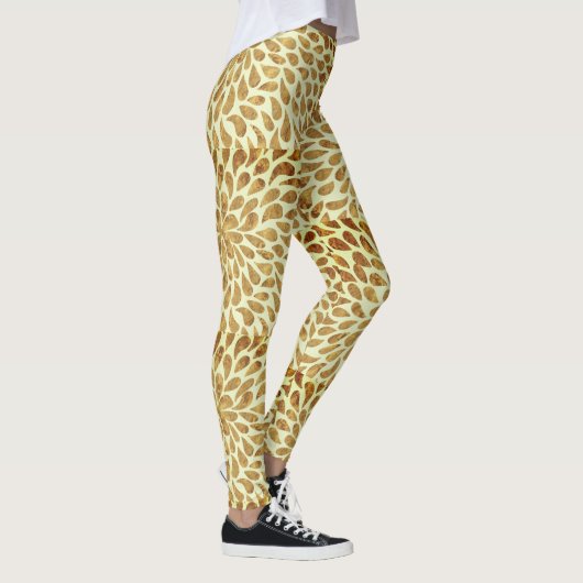 Golden Splash Leggings (Rechts)