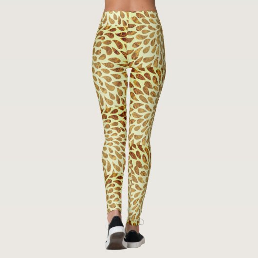Golden Splash Leggings (Rückseite)