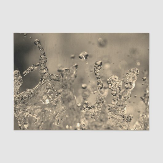 Golden Splash Seidenpapier (Vorderseite)