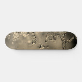 Golden Splash Skateboard (Horizontal)