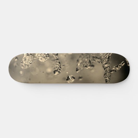 Golden Splash Skateboard (Horizontal)