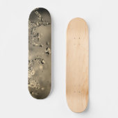 Golden Splash Skateboard (Vorderseite)
