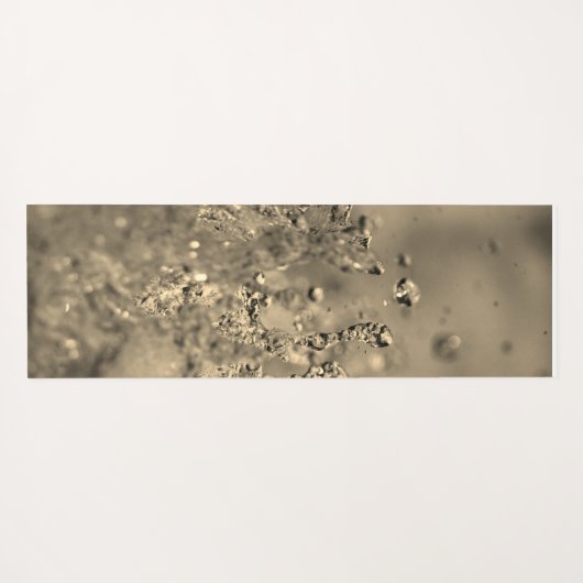 Golden Splash Yogamatte (Rückseite (Horizontal))