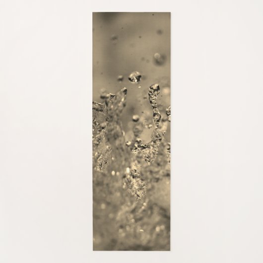 Golden Splash Yogamatte (Vorderseite)
