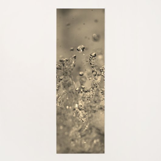 Golden Splash Yogamatte (Rückseite)