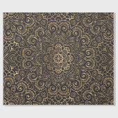 Golden Splendor Geschenkpapier (Flach)