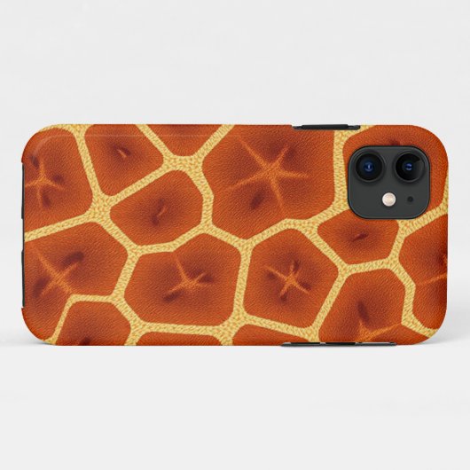 Golden Spots - Giraffe Inspiriert Case-Mate iPhone Hülle (Rückseite (Horizontal))