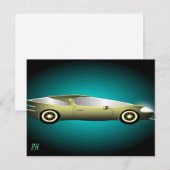 GOLDEN SPRINTER POSTKARTE (Vorne/Hinten)