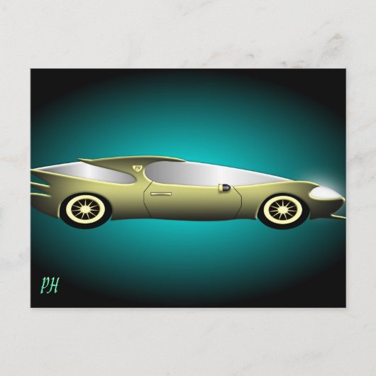 GOLDEN SPRINTER POSTKARTE (Vorderseite)