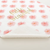 Golden Spritzers Pink Roses Hallo schön Sherpadecke (3/4)