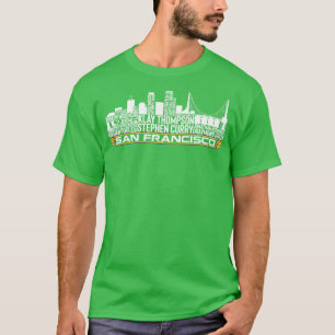 Golden Staat Basketball Team 23 Spieler Roster San T-Shirt