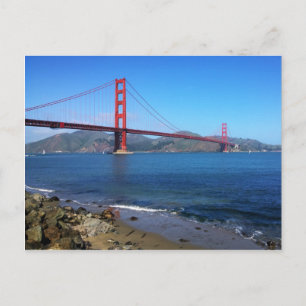 Golden Staat Bridge - San Francisco, Kalifornien Postkarte