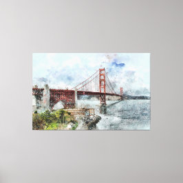 Golden Staat Bridge San Francisco Leinwanddruck