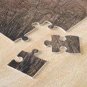 Golden Stained Glass Heart Steampunk-Serie Puzzle (Seite)