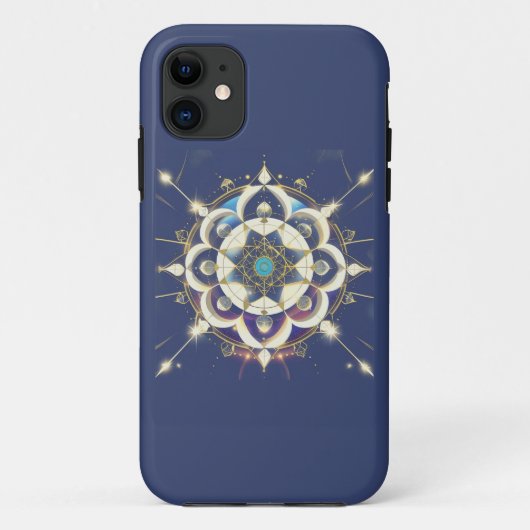 Golden Star Alignment – A Sacred Geometry Universe Case-Mate iPhone Hülle (Rückseite)