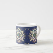 Golden Star Alignment – A Sacred Geometry Universe Espressotasse (Vorderseite Rechts)