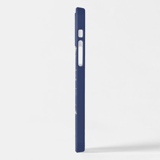 Golden Star Alignment – A Sacred Geometry Universe iPhone Hülle (Linke Seite)