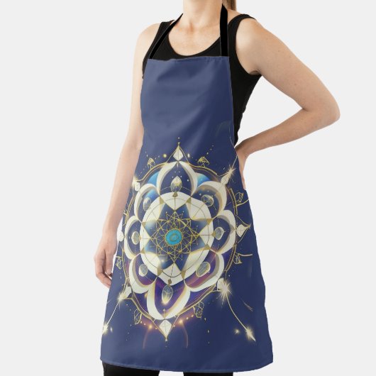 Golden Star Alignment – A Sacred Geometry Universe Schürze (InSitu)