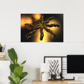 Golden Star (beginnt bei $12,80) Poster (Heimbüro)