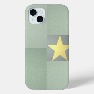 Golden Star Excellence Elegante Textured Sage Gree Case-Mate iPhone Hülle