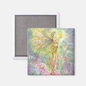 Golden Star Fairy Magnet (Vorderseite/Rückseite)