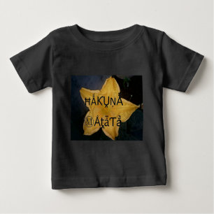 Golden Star Hakuna Matata Kunstdruckerei Baby T-shirt